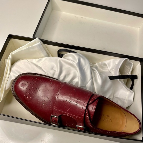 Gucci Bee Brogue Monk men shoes - Picture 5 of 5